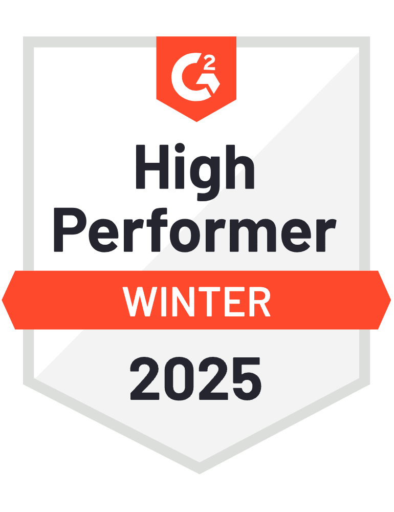 G2 2025 Winter - High Performer