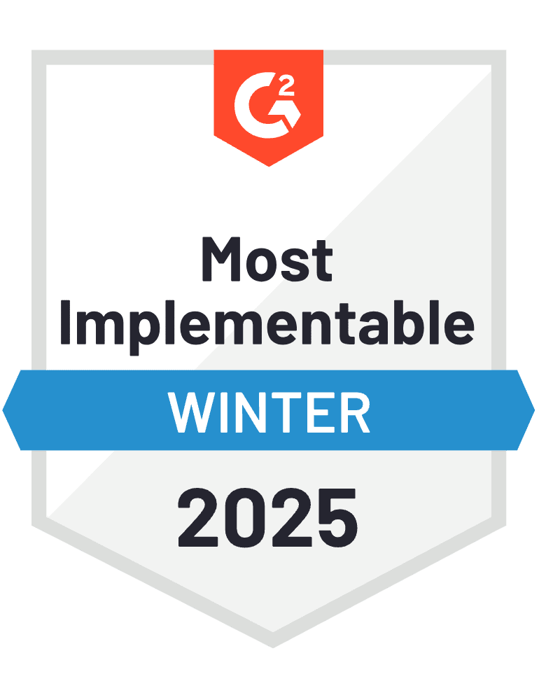 G2 2025 Winter - Most Implementable